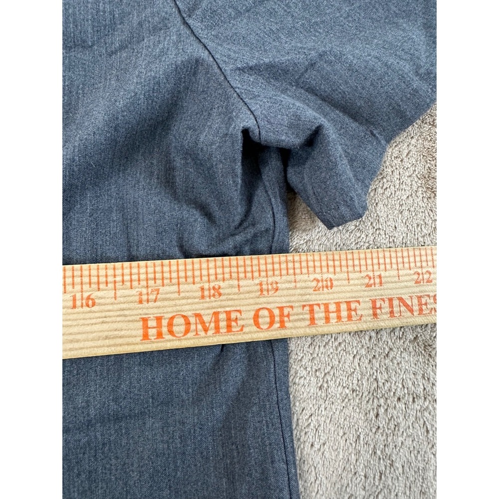 Members Only Scrub Set Mens Size M Gray V-Neck Top Jogger Cargo Pants 2 Piece - Picture 6 of 16